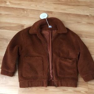NWT Princess Polly Teddy Jacket